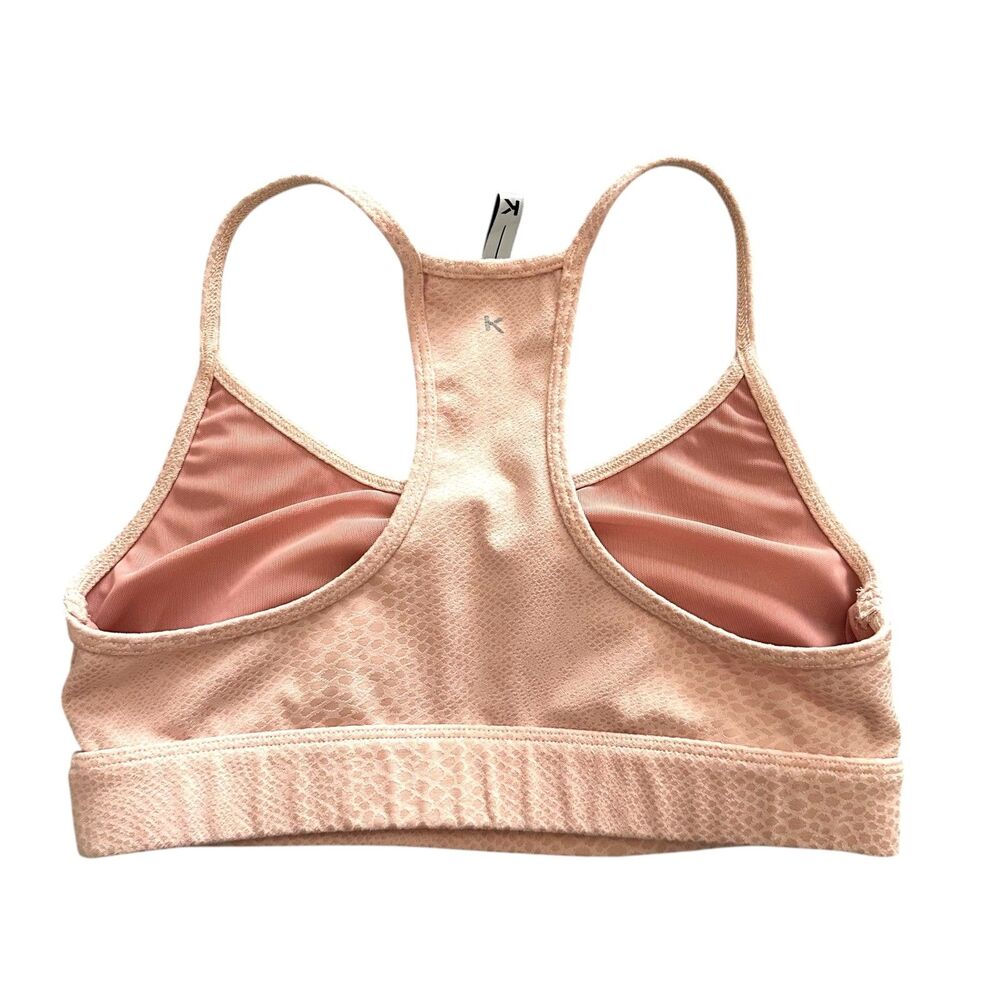 KORAL Trifecta Versatility Snake Print Sports Bra Pink‎ Medium - Picture 3 of 5